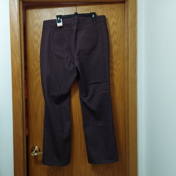 Westport Womens Denim Jeans Size 16W Brand New.  NWT - Picture 2 of 5